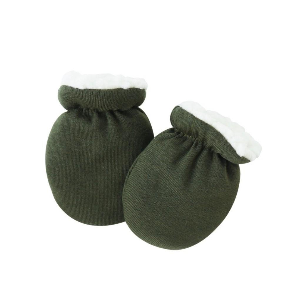 Warm Wool Toddler Gloves Warm Thicken Baby Gloves New Furry Newborn Mittens Autumn Winter