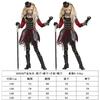 Kids Halloween Costume Circus Horror Clown Dress Cosplay Outfit Party Performance