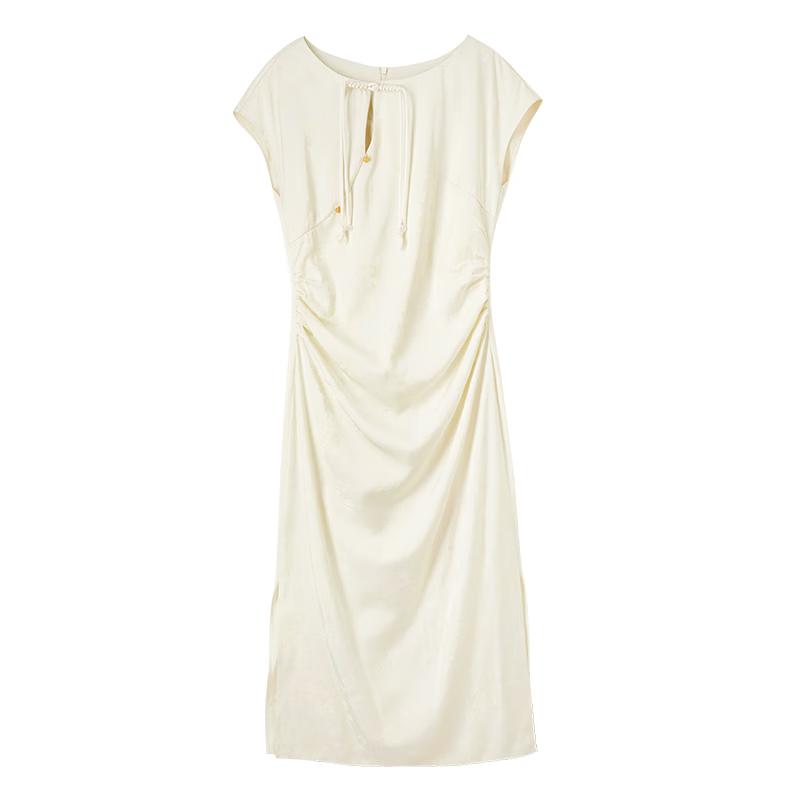 New Chinese Style Tassel Cheongsam Dress