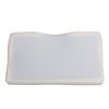 Memory Foam Pillow Slow Rebound Wave Shape Cooling Gel Cervical Neck Support Pillow for  White
