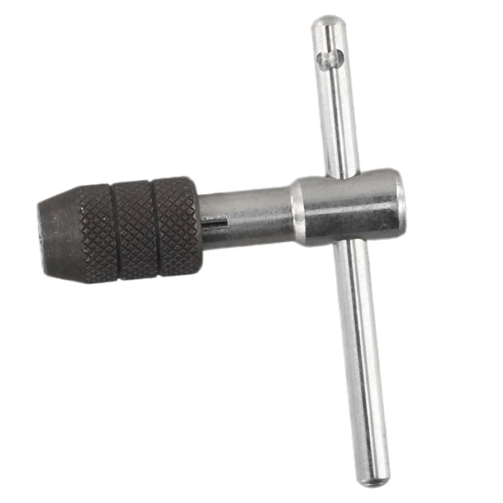 Verstellbarer T-Typ Gewindebohrer-Handhalter M3-M6 M5-M8 M6-M12 T-Typ Ratsche Gewindebohrer-Schlüssel Werkstattausrüstung Handwerkzeug