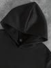 Manfinity Homme Men's Casual Hooded Sweatshirt, Simple And Fashionable For Daily Wear, Religious Hoodies