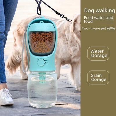 Dual-Purpose Portable Pet Water Cup for Outdoor Use