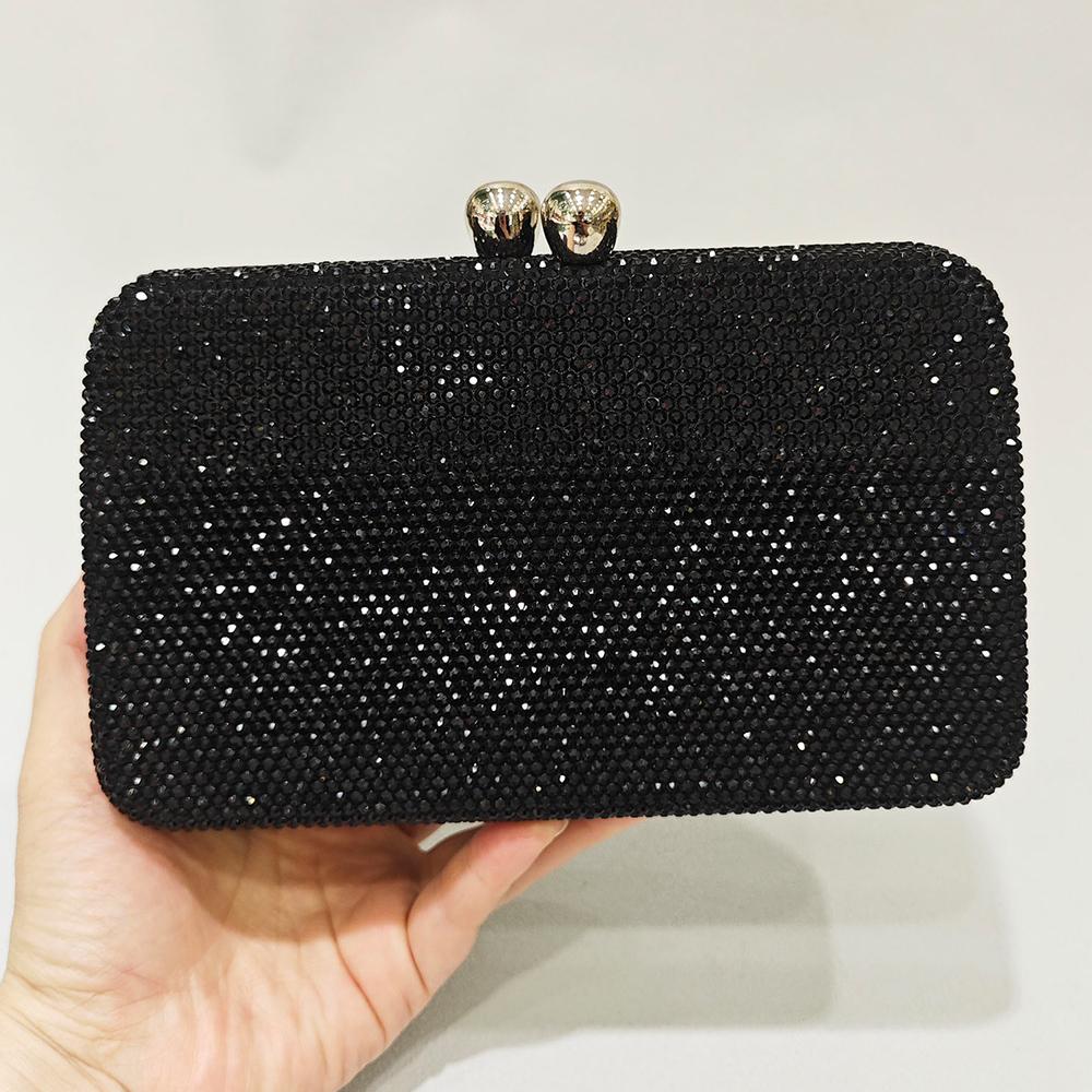 Champagner Kristall Abendtasche Clutch Luxus Strass Damen Dinner Clutches Diamant Handtaschen Hochzeit Brautparty Abschlussball Handtasche