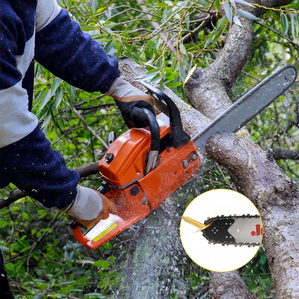 90Pcs Diamond Chainsaw Sharpener High Hardness Plated Burr Stone File 4.0/4.8/5.5mm Abrasive Sharpening Tool for Metal Polishing