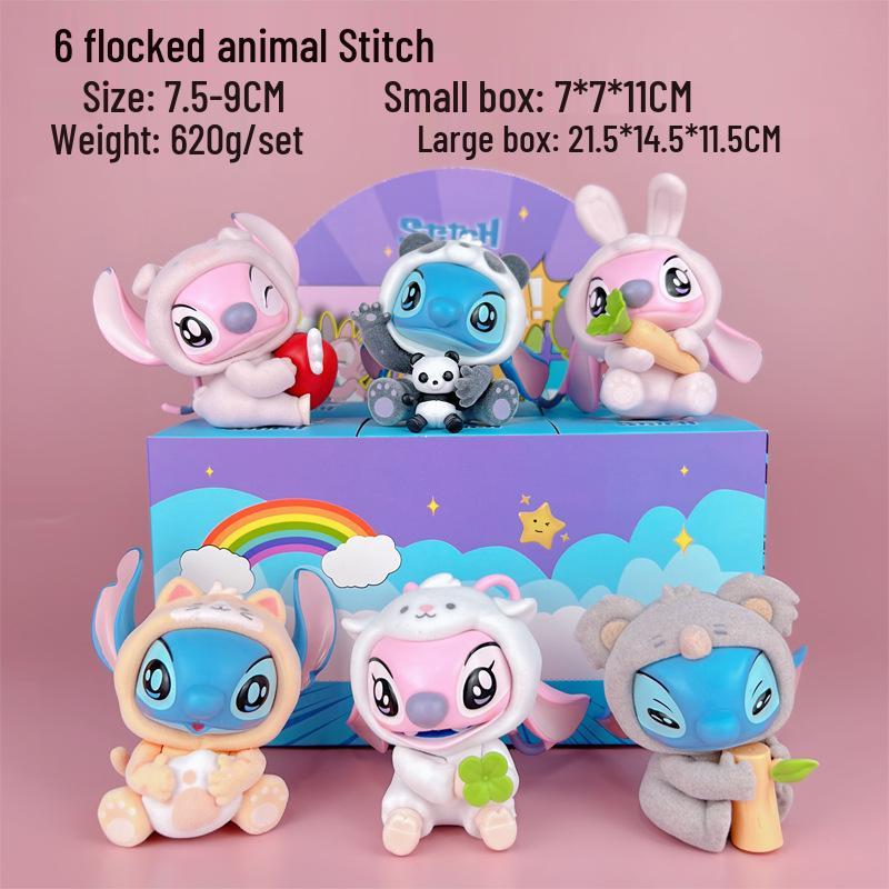 

Фигурка Stitch Goofy Diary Blind Box: Модная игрушка и настольное украшение в подарок