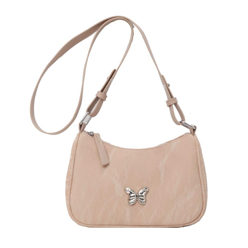 This year's popular fashion, gentle texture bow underarm bag, spring 2025 new versatile women's bag