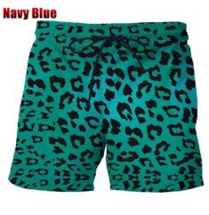 2025 Summer Classic Men s Leopard Crown Printed Shorts, Hawaiian Beach Swimming Pants, Beach Pants Sports S
