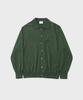 Another Office Scape Knit Polo Cardigan (Forest)