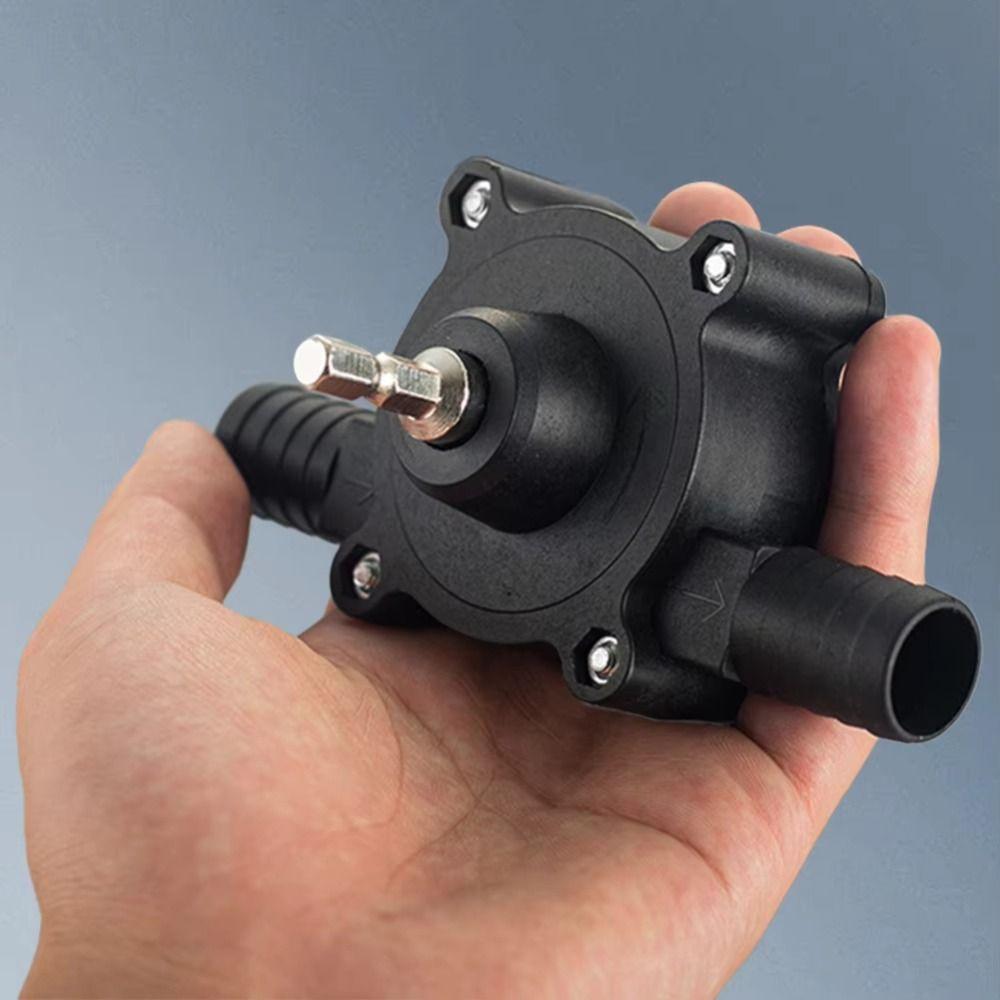 Heavy Duty Electric Drill Pump Small Self Suction Centrifugal Pump Liquid Transfer Pump  Outdoor