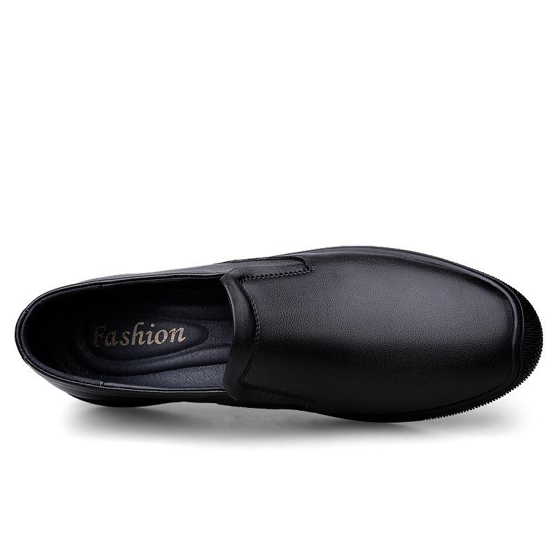 Foreign trade men's shoes business leather shoes men's driving Doudou shoes cowhide British style foot loafers one pedal casual shoes