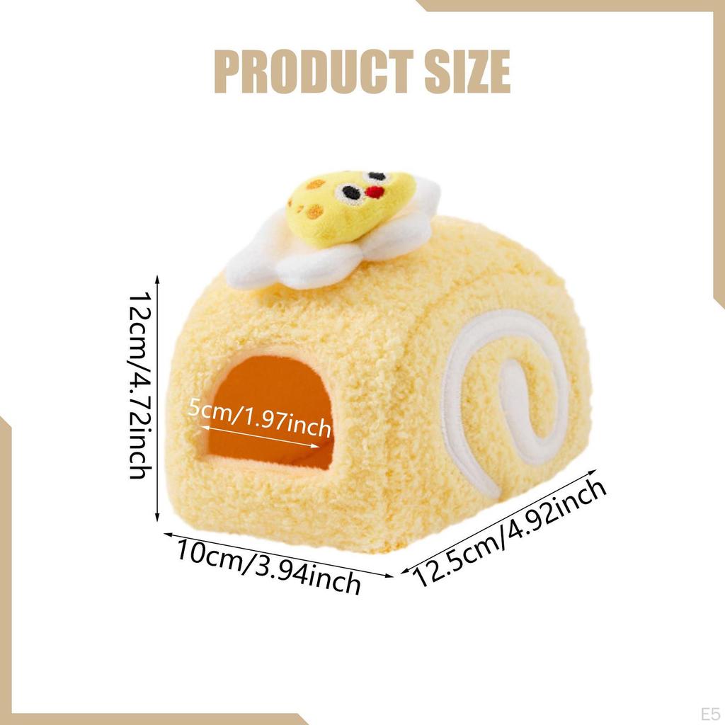 Hamsterbett Lebensraum Bequem Niedlich Süß Schlafnester Kleintiere Bettwäsche Haus für