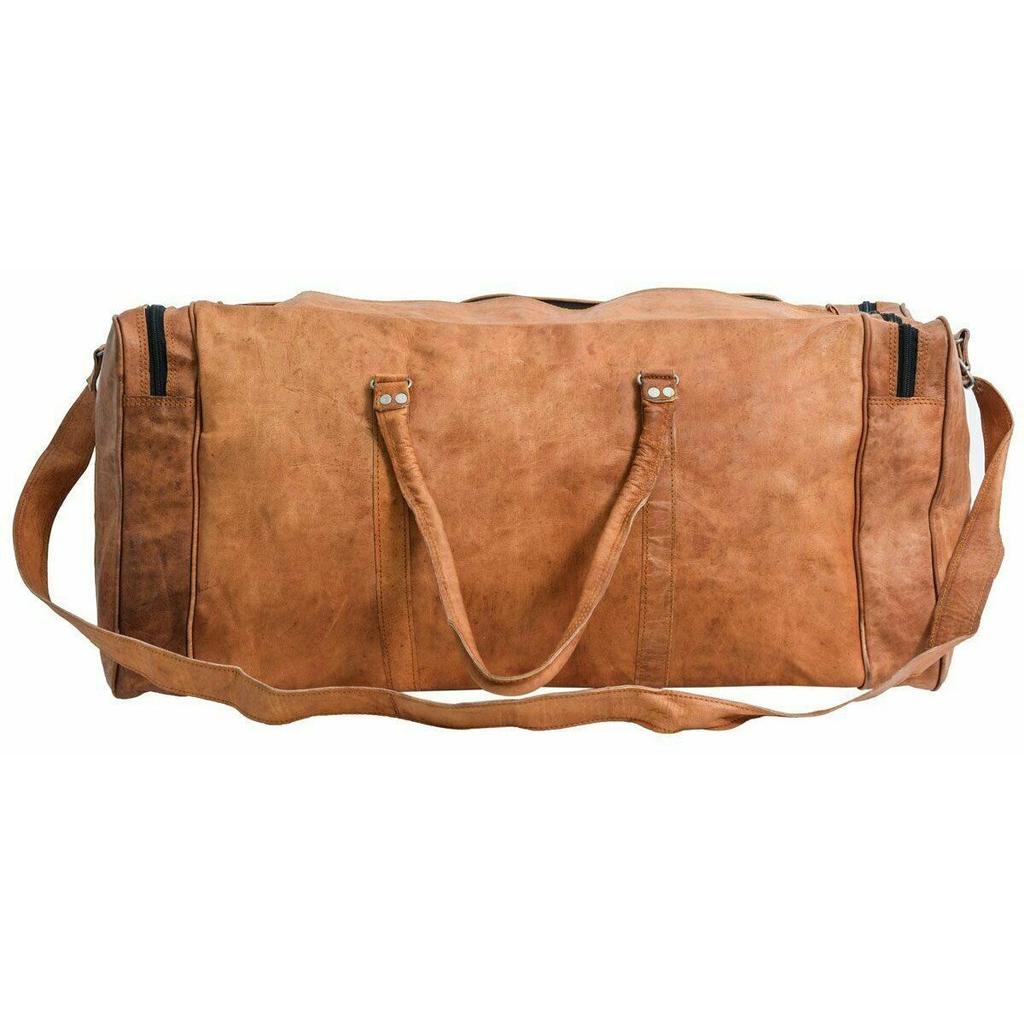 Pánská kožená taška Extra Large Luggage Travel Weekend Duffle Bag