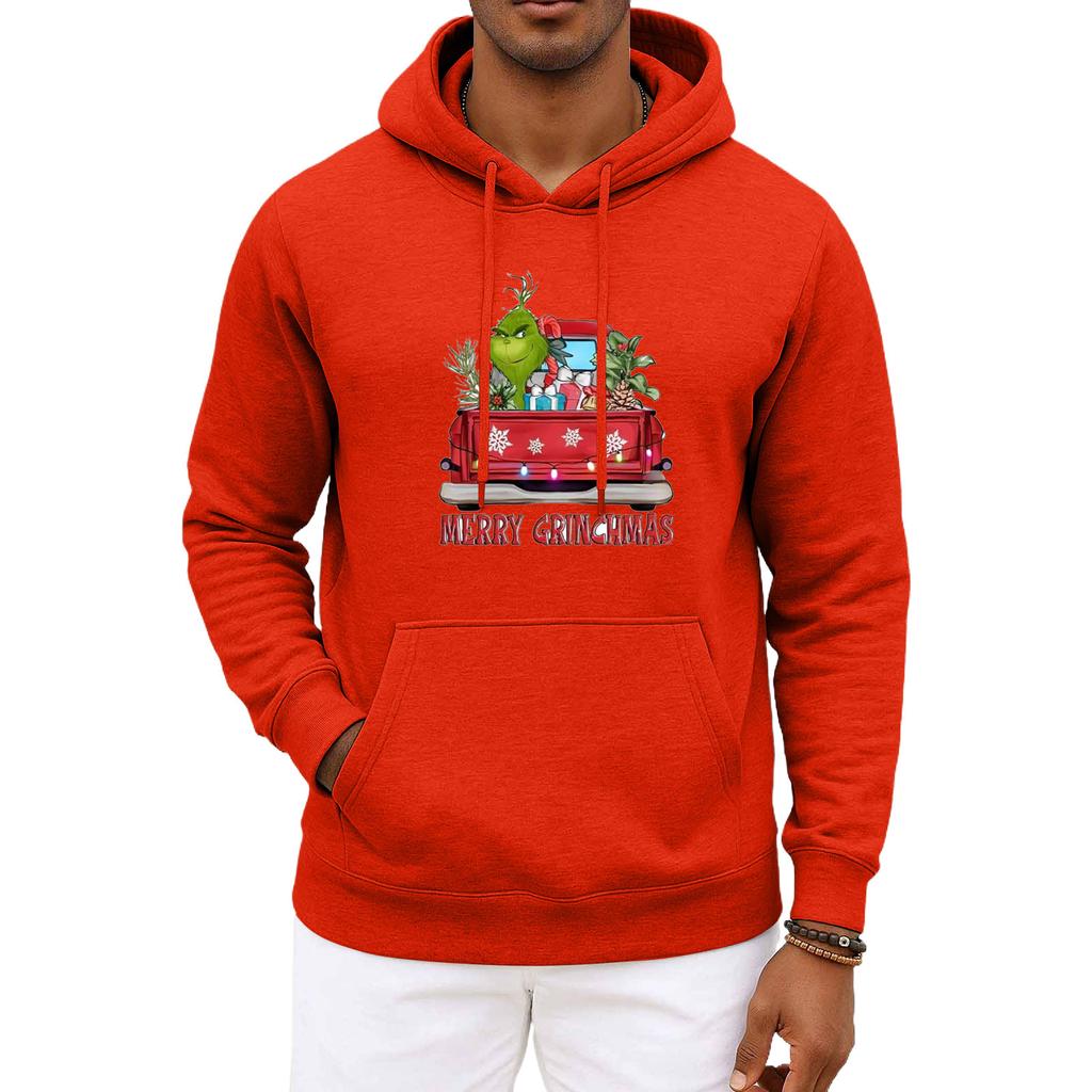 Pánská A Dámská Vánoční Mikina S Kapucí A Dlouhým Rukávem