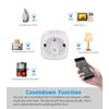 Graffiti WiFi Smart Socket European Standard Plug 16A Electric Quantity Measurement Alexa Voice Phone Remote Control