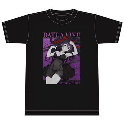 Date A Live V T-shirt Yatogami Tohka L Size