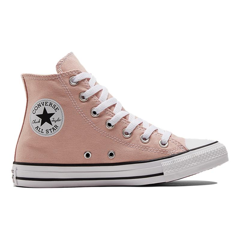 Converse Chuck Taylor All Star Comfortable Versatile High Top Espadrilles Unisex Meat Pink