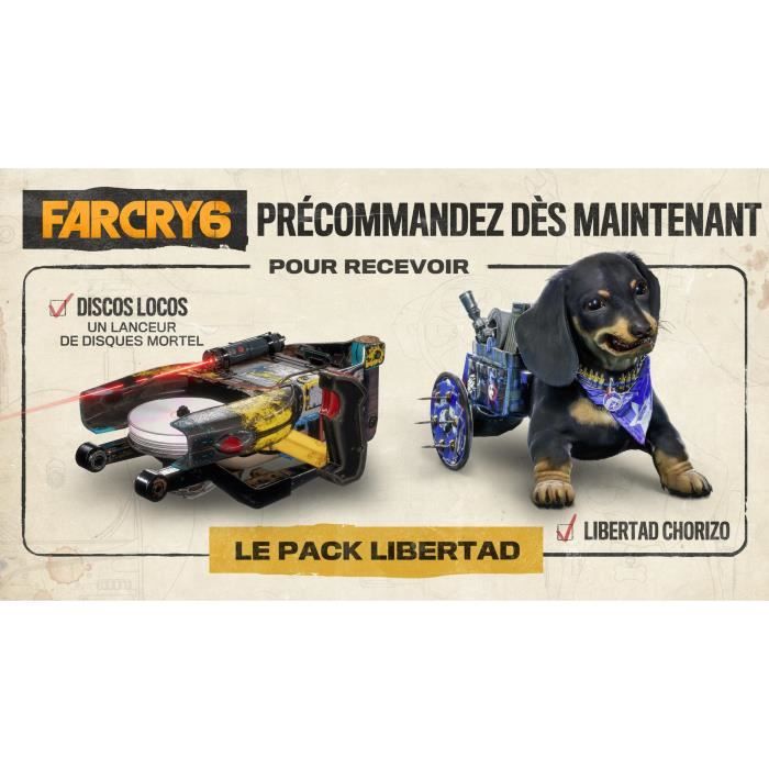 Jeu ps5 - far cry 6 - aventure - anton castillo - diego - libérez yara