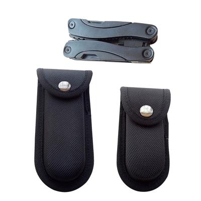 Coltello Pieghevole Piccolo Tasca Custodia in Nylon Porta Coltello Fondina Passante per Cintura per Multitool Portacoltello Orizzontale