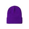 Gram Solid Color O Knitted Hat Autumn and Winter Cold Hat Warm Hat Women's Versatile Pullover Hat