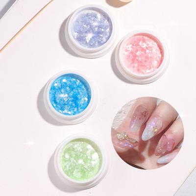 1 Box Nail Decoration Ultra-Thin Shiny Finish Bright Color Exquisite Easy To Apply Stunning Visual Effect