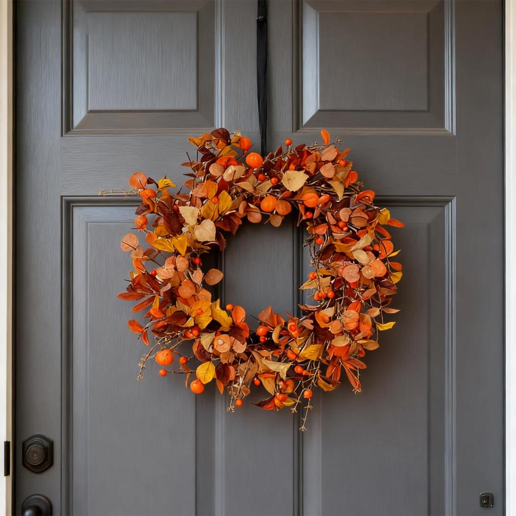 Maple Wreath Festival Wreath Door Hanging Home Decor