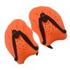 Hand Paddle Sturdy Anti Slip Swim Training Paddles Swimming Assistant Hand Fins for Teenagers Beginners Orange