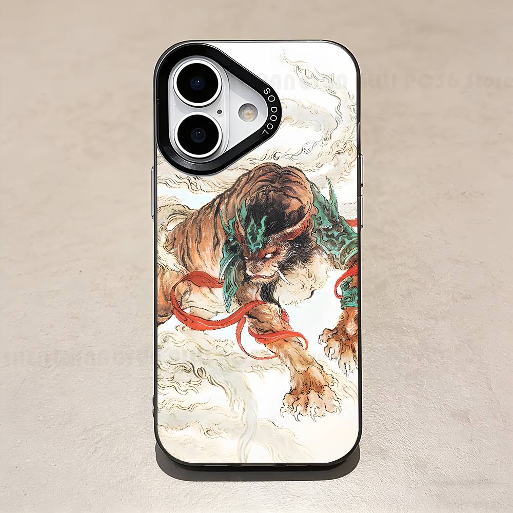 

Shan Hai Jing Phone Case For IPhone 17 16e 16 15 14 13 12 Pro Max X XR XS MAX Back Cover iPhone17promax