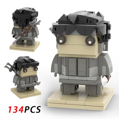 MOC Duned Mini Figurky Stavebnice Sada Sci-Fi Klasická Scéna Stolní Ozdoby Kostky Hračky na Velikonoční Dárek