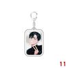 Acrylic Key Chain For Anime Popular Alien Stage Chibis Accessories Bag Luka Ivan Till Mizi Hyuna Sua Keyrings Jewelry Fans Gifts