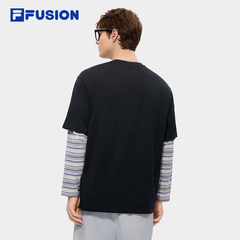 FILA FUSION Couple Cool Touch Loose Fit Short Sleeve T-Shirt