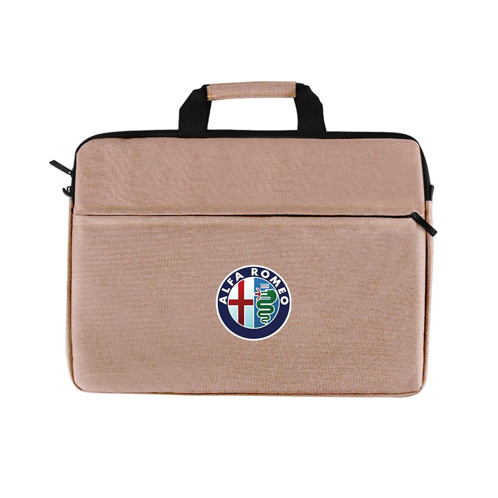 YYCE3 16 Inch Laptop Tas Sleeve Hoes Schouder Handtas Notebook Pouch Aktetassen Voor Alfa Romeo Giulia Sportiva MiTo Giulietta 156 159