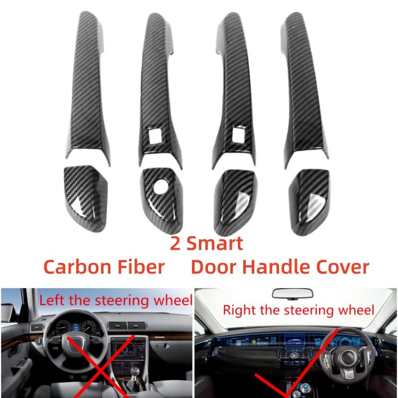 Car Upgrade Sticker ABS Gloss Black Accessorie Plated Exterior Door Handle Cover Trim Paste Style For Hyundai Tucson 2015-