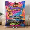 Grand Theft Auto Personalized Text Blanket Cozy Customizable Blanket Soft Warm Cozy for Living Room Couch Livingroom Office Chair for All Occasions