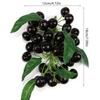 Artificial Friut Realistic Plastic Fruit Bunch of Simulation Fruit for Kitchen, Photography Props, 6 Kind of Fruit