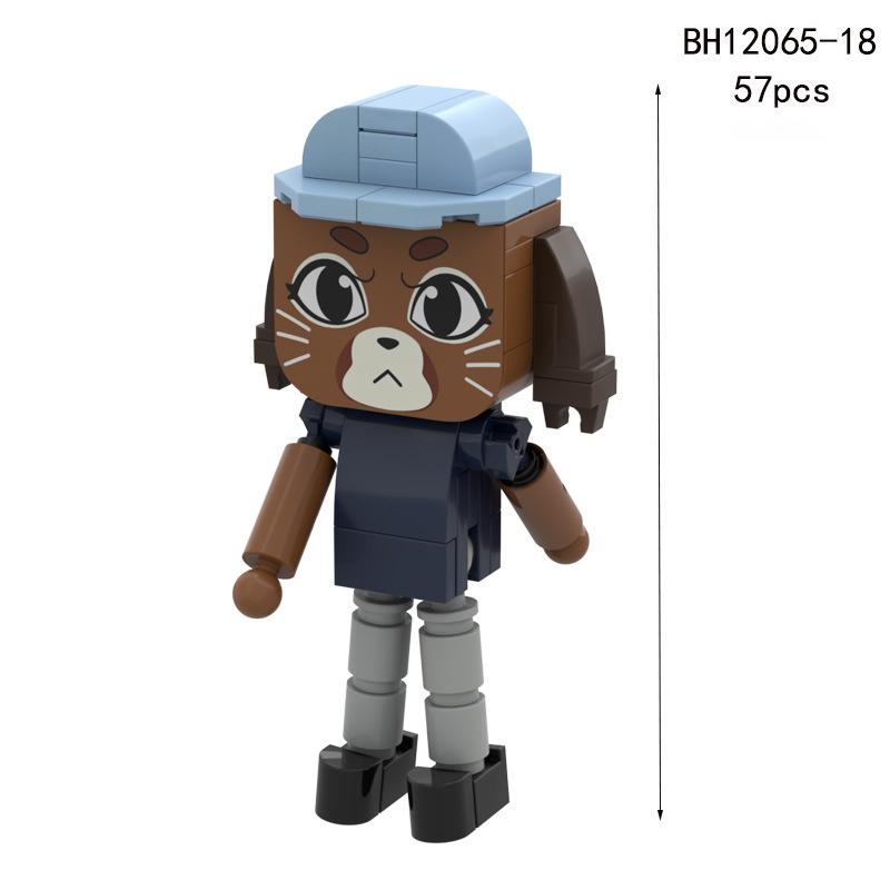 Anime Animal Hospital Building Block Horror Game Animal Hospital Anomaly Building Block Bricks Toy Fans Collect Gifts