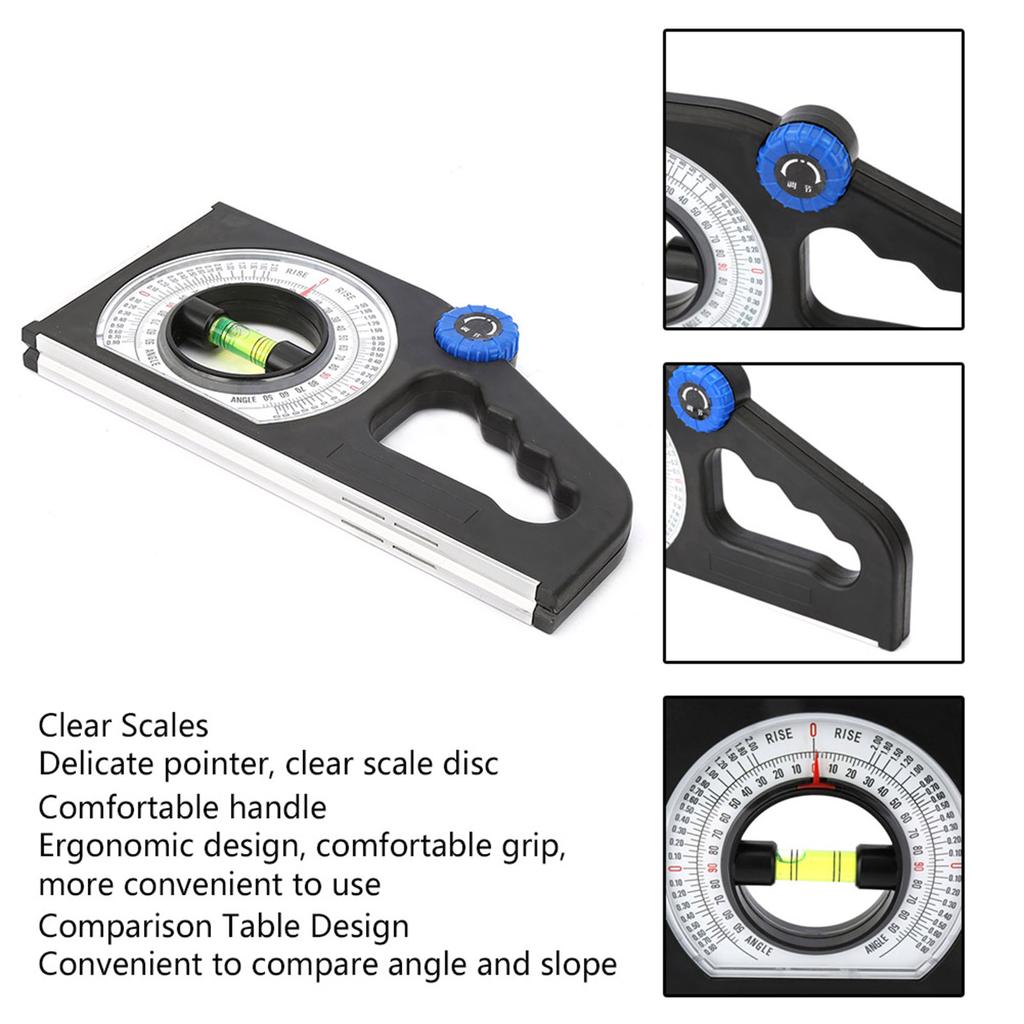 Engineering Inclinometer  , Slope Measuring sunflower napkin holder Linear Measurement pepper shakers holders Ruler Multifunction Angle Meter