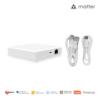 MOES Tuya Zigbee Matter Thread Wired Gateway Smart Home Bridge Matter Hub Support Voice Control Siri Homekit Alexa google Home