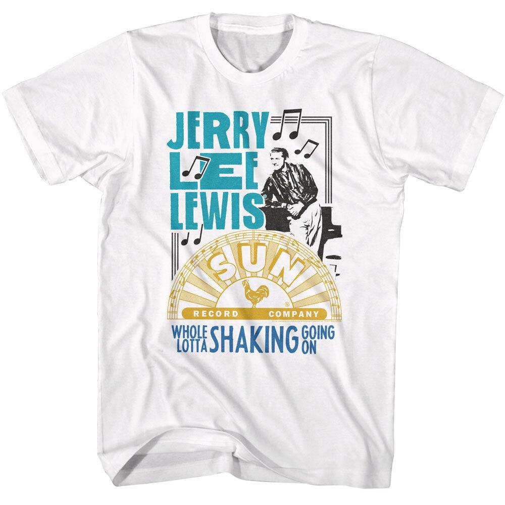 Sun Records Jerry Lee Lewis Whole Lotta Shaking Going On Men T Shirt M