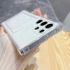 Soft Transparent Card Holder Bag Phone Case for Samsung A57 A16 A17 A56 5g A37 A07 A55 A36 Galaxy S23 S24 S25 S26 Ultra Cover