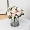 30CM Artificial Flowers Silk Peony Bouquet Festival Vases for Decoration Craft Home Garden Living Room Wedding Accessories Props
