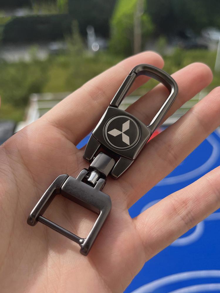 cxbkdv1 Car Keychain Gift Key Rings Keyring For Mitsubishi Outlander Lancer ASX Pajero L200 Colt Xpander Grandis Mirage Auto Accessories