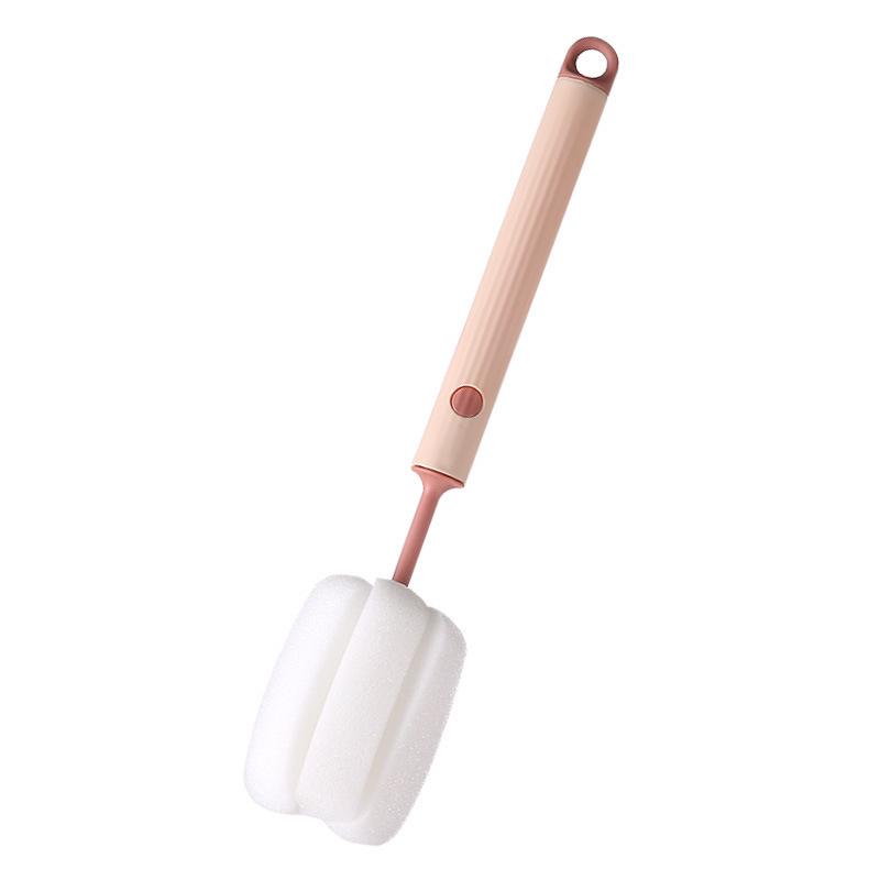 Detachable Long-Handle Sponge Cup & Bottle Cleaner