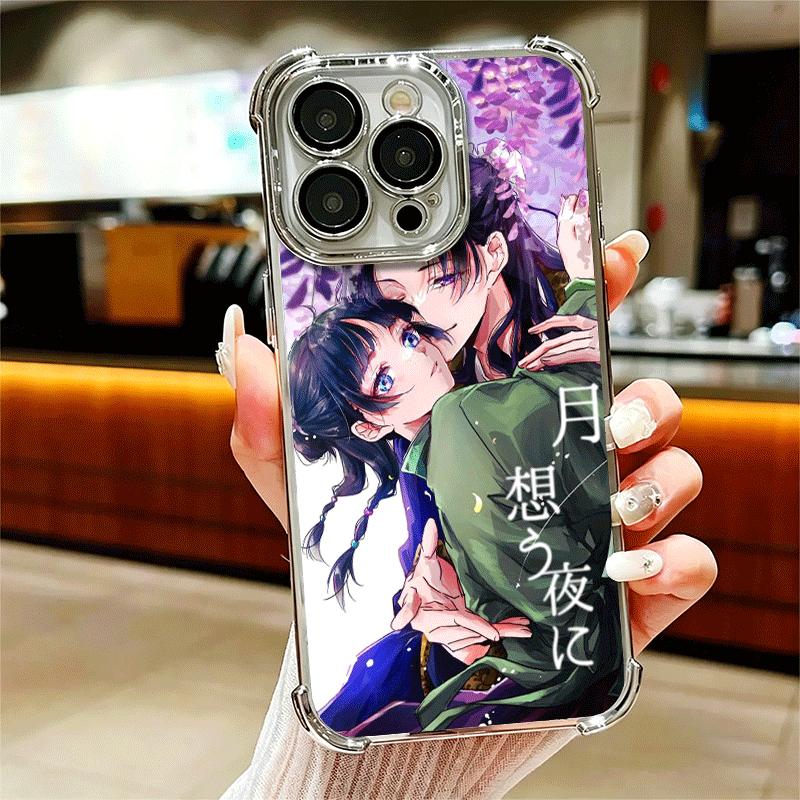 

A-Apothecary D-Diaries Maomao Plating Phone Case For Iphone 16 17 Pro Max Air 16E 14 15 Plus 12 13 Mini Anti-Fall Airabag Cover iPhone 15 Pro Max