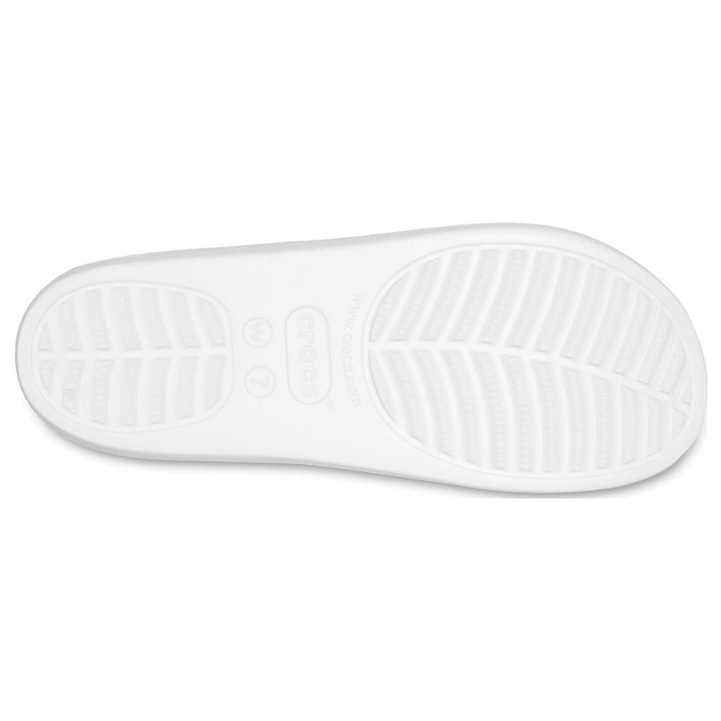 Crocs Baya Platform Clog Comfortable Casual Slide Unisex clogs White 208188-100