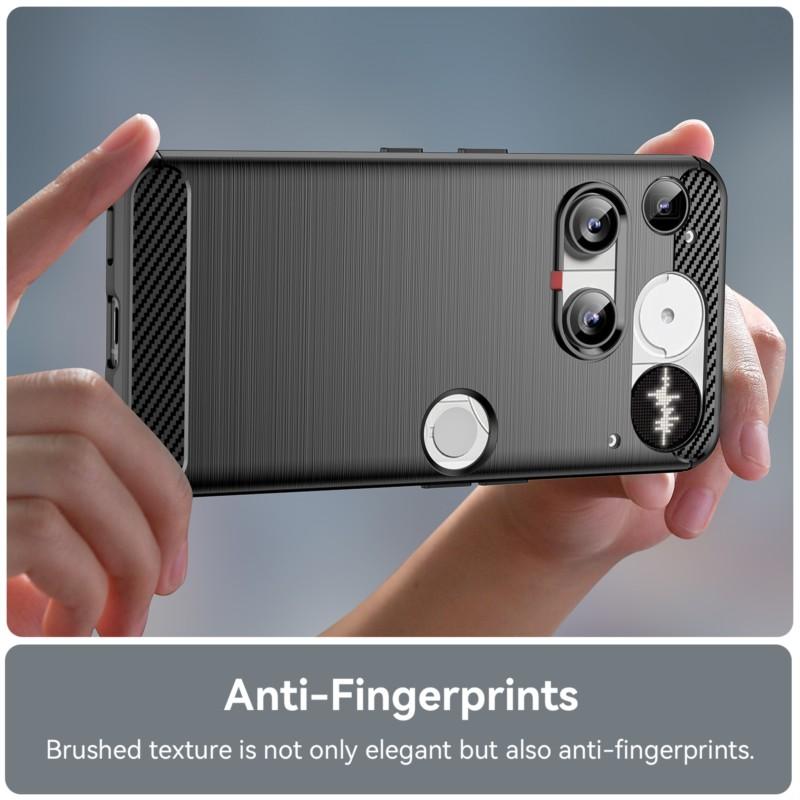 Für Nothing Phone 3 Hülle Für Hülle für Nothing Phone 3 Abdeckung TPU weiche Hülle Stoßfest Weiche Silikon Rückseite für Nothing Phone 3