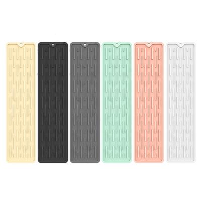 Durable Silicone Heat Mat Nonslip Dish Drainer Mat Silicone Quick Dry Pad