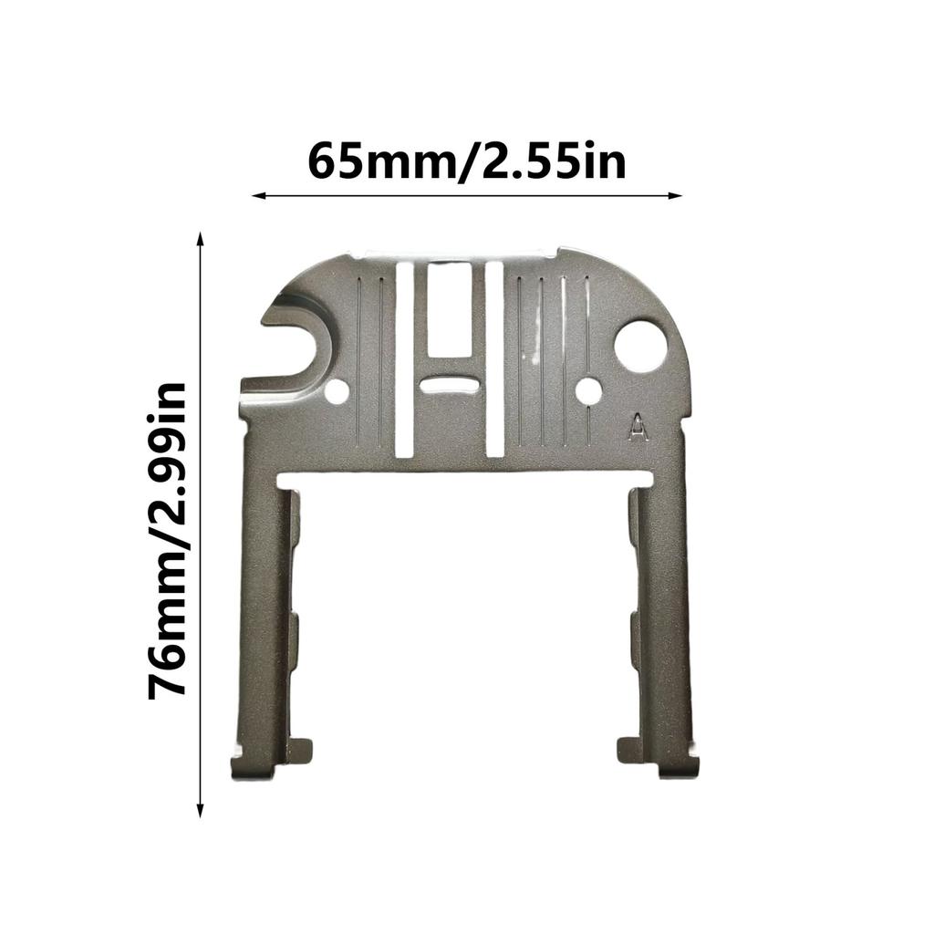 Łatwa instalacja Płytka ściegowa Igły do szycia Tekstura ze stali nierdzewnej dla modeli 2818 4205 4206 4210 4212 4220