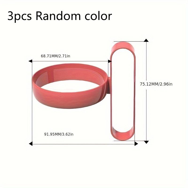 

3pcs Cup Holder ( Without Cup), Simple Household Portable Cup Holder, Thickened Plastic Paper Cup Holder, Cup Holder for Office