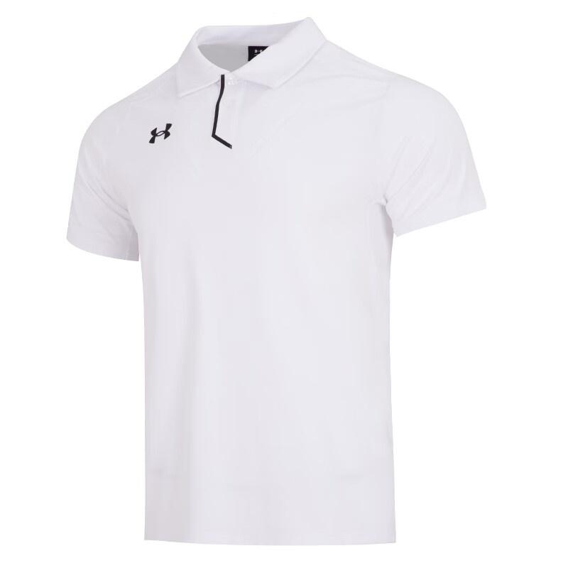 Under Armour Polo Shirts White Men s 22500515-100 L